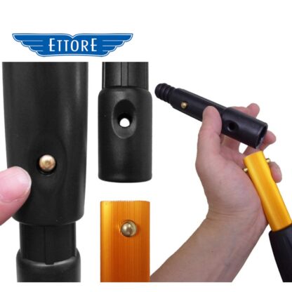 ETTORE エトレ ポールへッド リーチポール先端 ヘッド部分 交換用 高所作業用ポール ガラス清掃プロ用 1700 - 画像 (2)