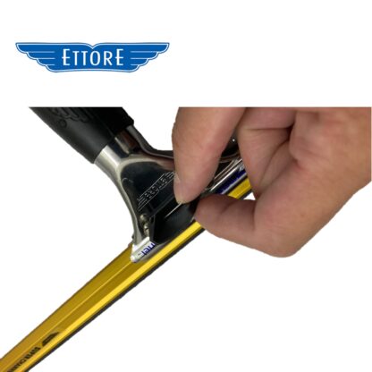 ETTORE エトレ スーパーアルミチャンネルクイックハンドル 大きな窓用 ガラススクイジーセット クイックリリース 45cm 60cm 75cm 90cm - 画像 (3)