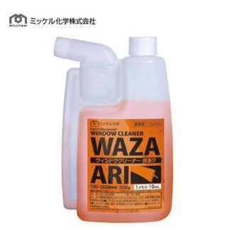 ミッケル化学 ウィンドウクリーナー 技あり 500g ガラスクリーナー プロ用 希釈倍率100倍-500倍 194190