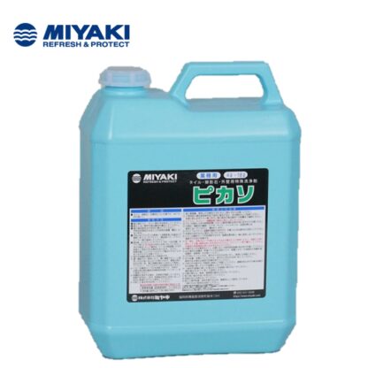ミヤキ ピカソ 外壁用特殊洗浄剤 タイル 御影石 鉄さび 水アカ 重度な汚れ 4L 18L - 画像 (9)