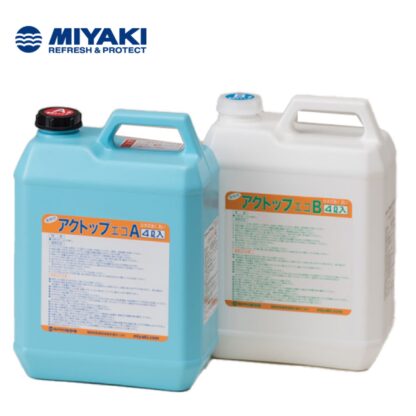 ミヤキ アクトップエコAB 白木のあく洗い アクロンAB普通タイプ 各4L・各18L - 画像 (6)