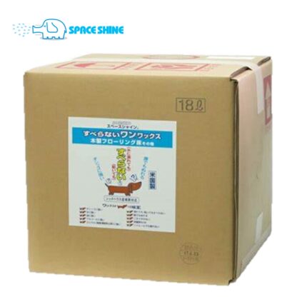 オーブテック スペースシャイン すべらないワン！ワックス 18L 業務用 床用ワックス ペットに安心 滑りにくい 床暖房ワックス