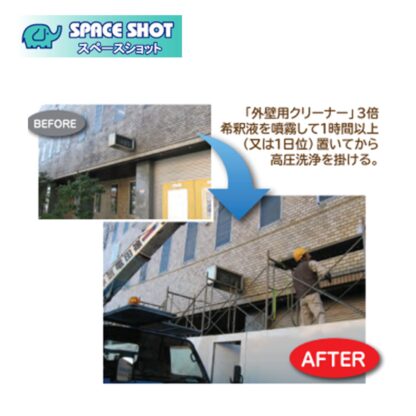 オーブテック スペースショット 万能環境クリーナー 500cc スプレーガン付 業務用 万能洗剤 - 画像 (3)
