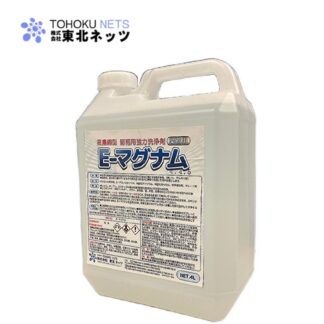 東北ネッツ Eマグナム 4L 超強力 油汚れ洗剤 レンジフード 床 壁 グリストラップ 標準希釈倍率 10-60倍