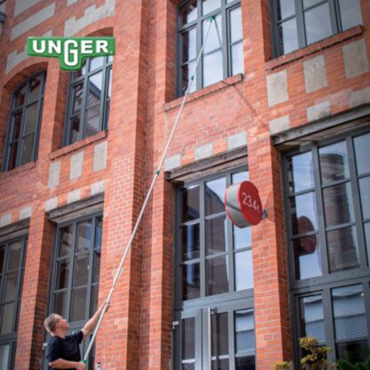 UNGER ウンガー オプティロックポール2段式 伸縮ポール 延長ポール アドアンアーム ガラス清掃 ポール EZ120・EZ250・EZ300・EZ400 - 画像 (2)