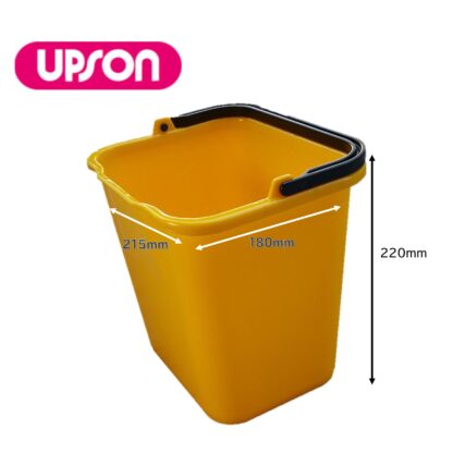 UPSON アプソン 角バケツ 4L 容量4L 角バケツ 収納 ゾーンニング 青 赤 黄 Art.4380 Art.4381 Art.4382 - 画像 (4)