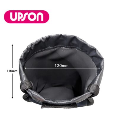 UPSON アプソン B-ポケット プロ用ポケット 小物 濡れたクロス 収納 バックル 水をはじく素材 迷彩・オレンジ・グレー・ピンク・ブラック - 画像 (4)